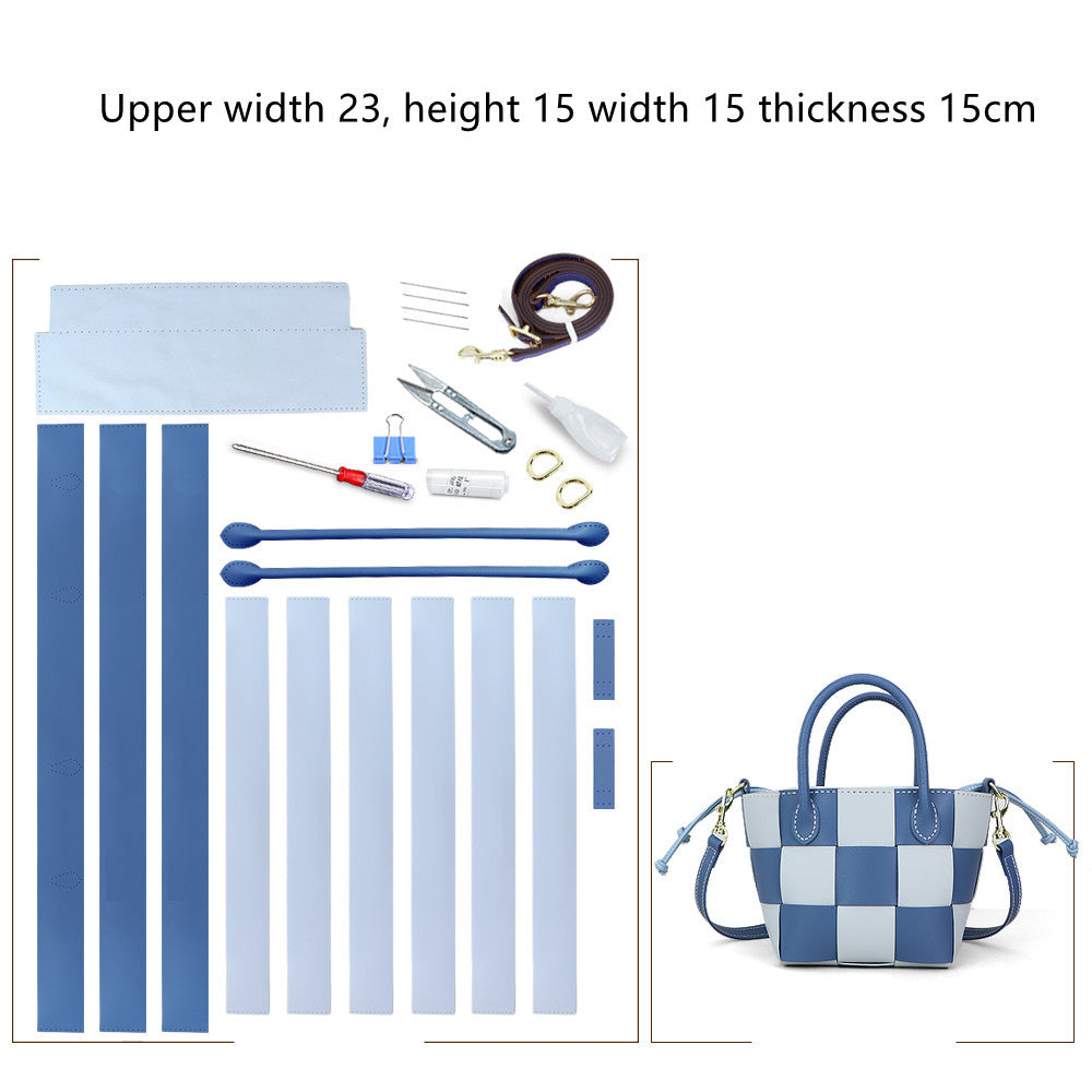 Handmade Cow Leather Handmade woven Bag
