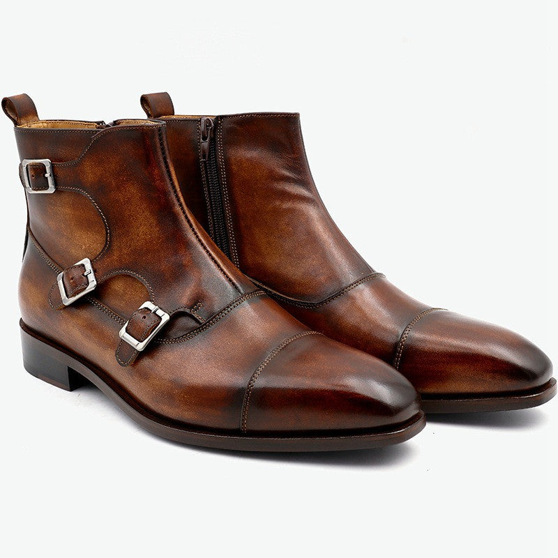 Men's Handmade Leather Breathable Shoes