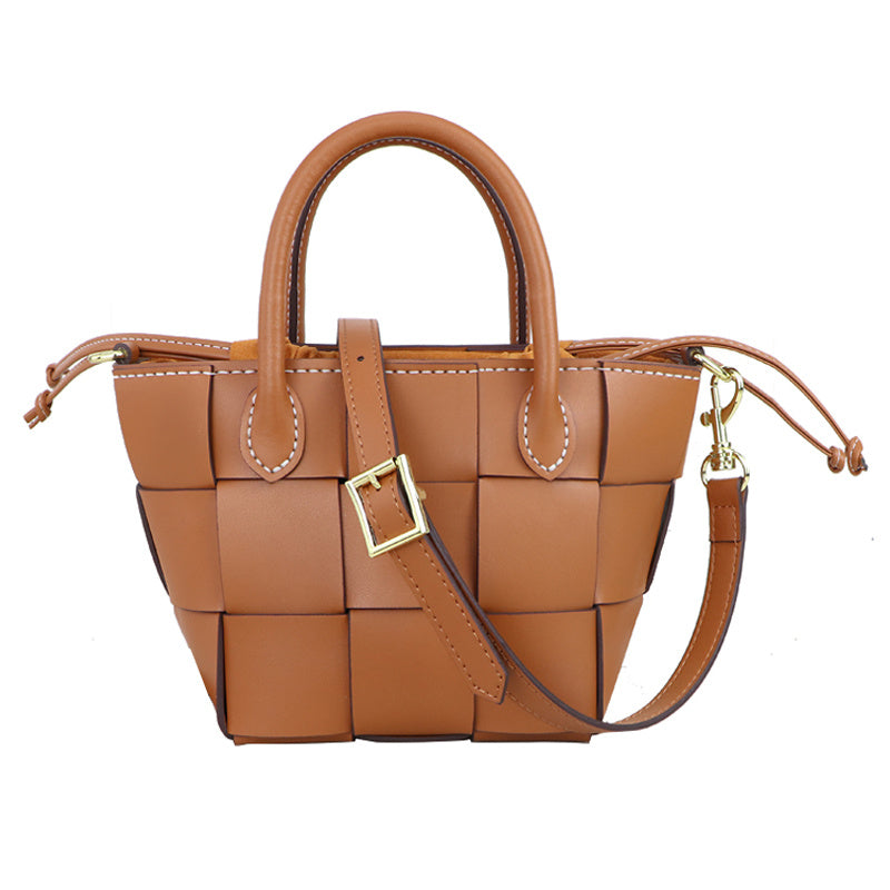 Handmade Cow Leather Handmade woven Bag