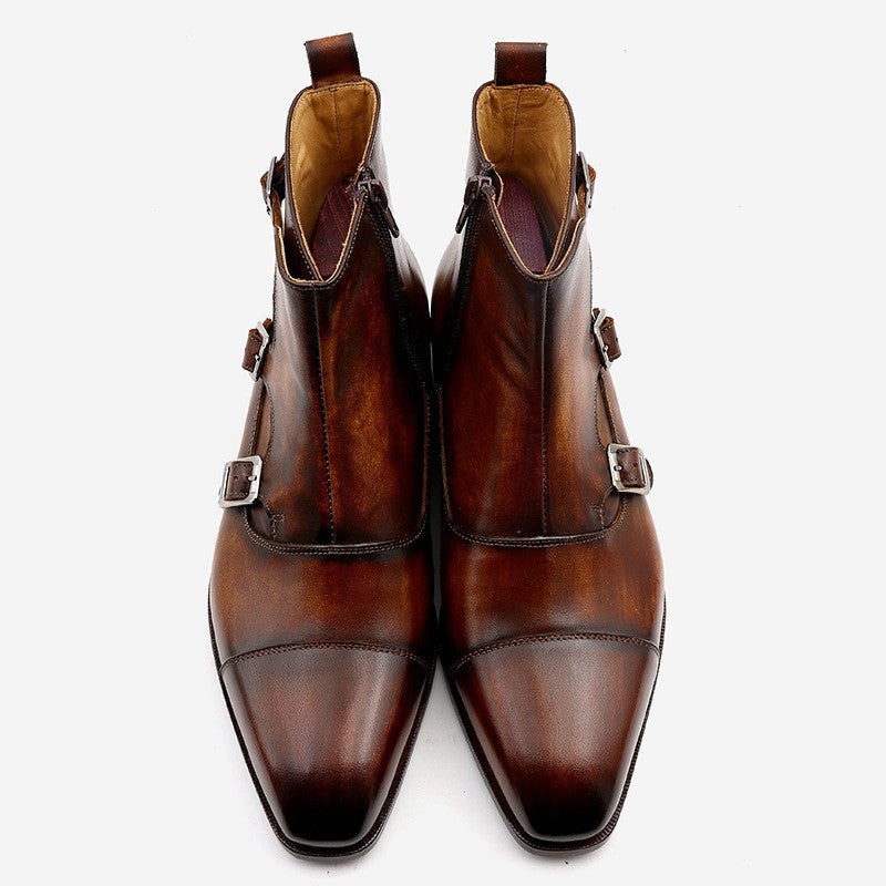 Men's Handmade Leather Breathable Shoes