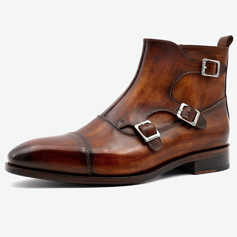 Men's Handmade Leather Breathable Shoes