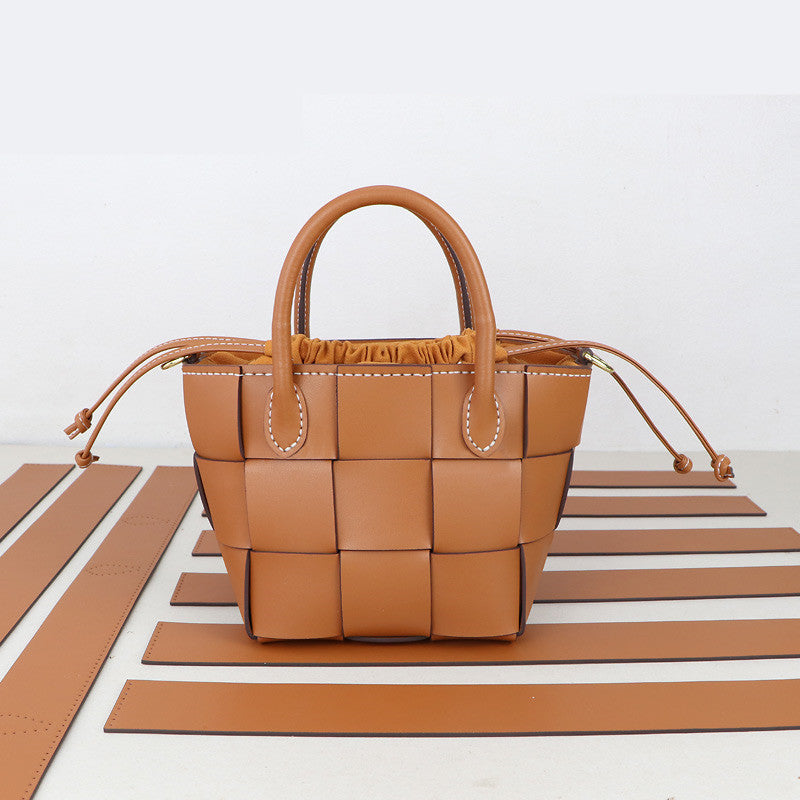 Handmade Cow Leather Handmade woven Bag