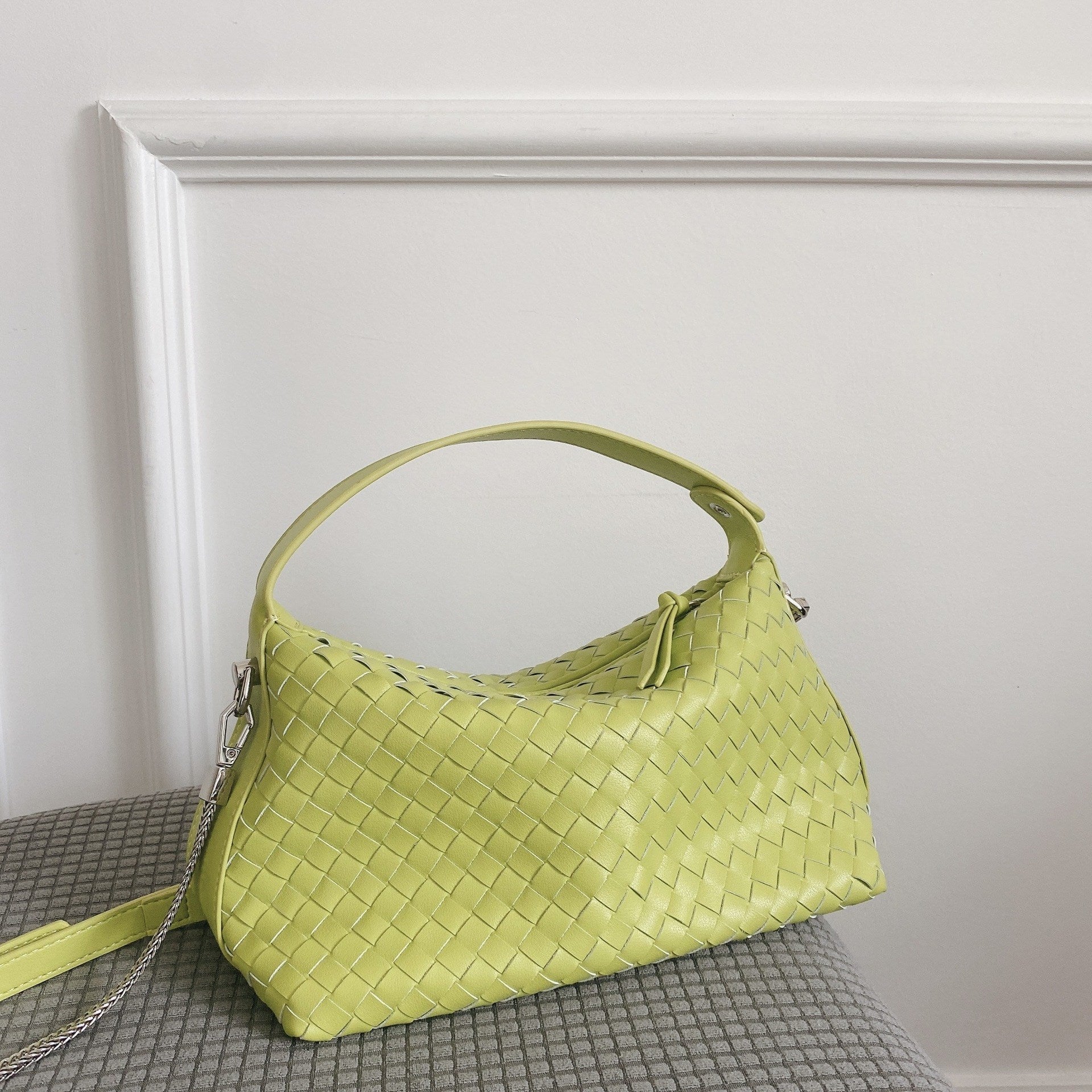 Women's Fashion Hand-woven Leather Small Bag