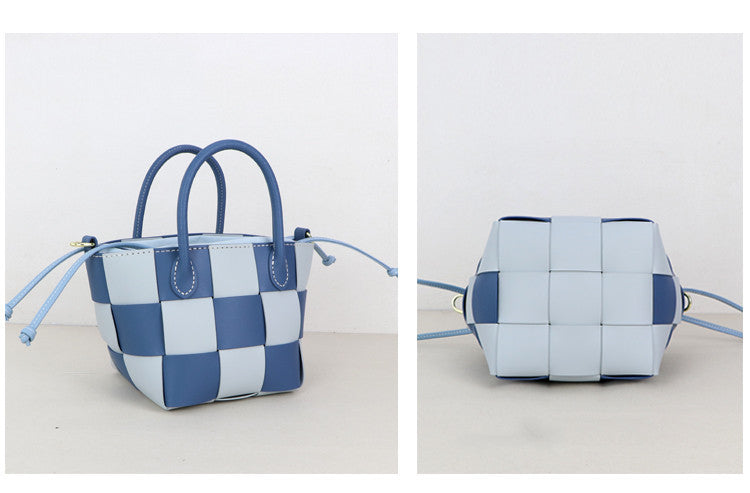 Handmade Cow Leather Handmade woven Bag